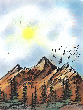 Soft Blue Skies