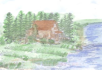 Cabin by the Water