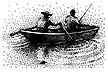 093B Boating Fishermen