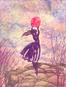 Woman Gives Sky the Sun