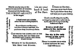 Sentiments sheet 2