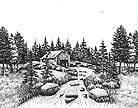 Frame 3, Simplescapes: Rustic Sepia