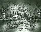 Frame 5, Simplescapes: Rustic Sepia