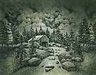 Frame 7, Simplescapes: Rustic Sepia