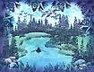 Soft Blue / White Light
