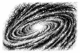 Spiral Galaxy Drawing