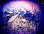 Watermill/Night Sky